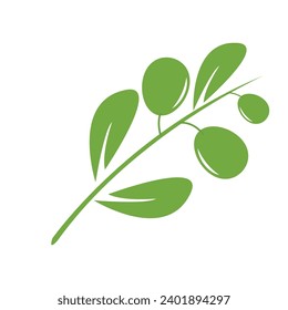 olive logo template vector design