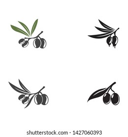 Olive logo template vector icon design