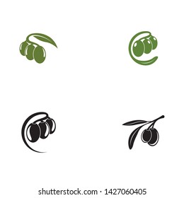 Olive logo template vector icon design
