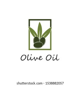 Olive logo template vector icon illustration design