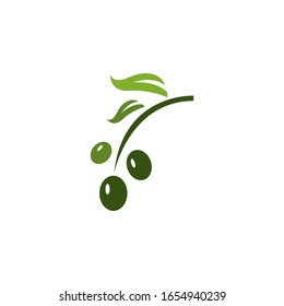 Olive logo template vector icon design