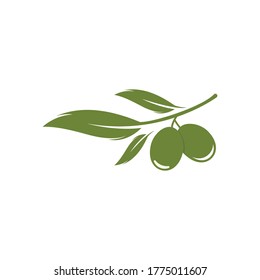 Olive logo template vector icon illustration design