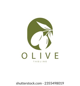 Olive Logo, Vector Design Premium Template Vector Illustration