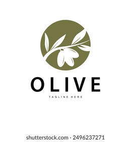 Olive Logo, Vector Design Premium Template Vector Illustration