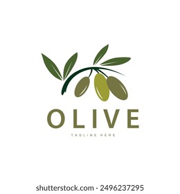 Olive Logo, Vector Design Premium Template Vector Illustration