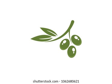 olive logo vector template
