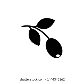 Olive nature icon vector illustration