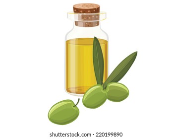 Olive oil , olive