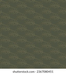 Olive Oil Abstract Seamless Pattern