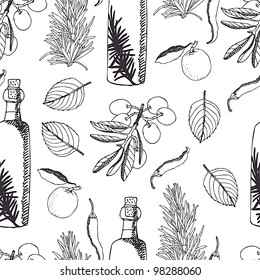 Olive oil background