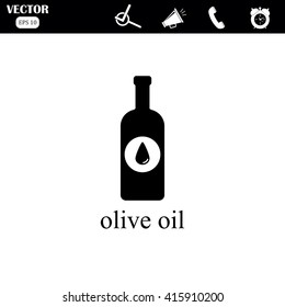 olive oil bottle.