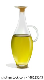 Olive oil. Bottle.