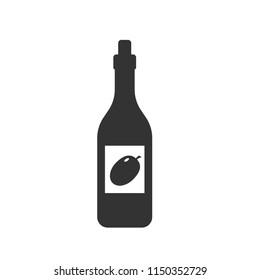 Olive oil bottle icon