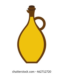olive oil bottle icon vector illustration design