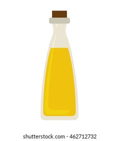 olive oil bottle icon vector illustration design