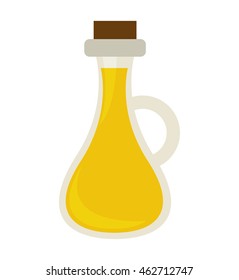olive oil bottle icon vector illustration design