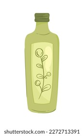 olive oil bottle product icon