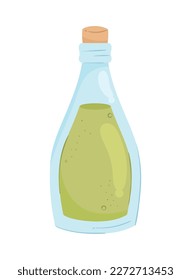 olive oil bottled product icon