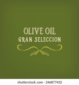 Olive oil, design concept. Great selection.