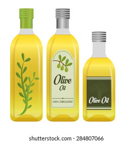 Olive oil design over white background, vector illustration.