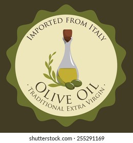 Olive Oil Design, Vector Illustration Eps10 Graphic 