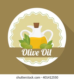 Olive oil design , vector illustration