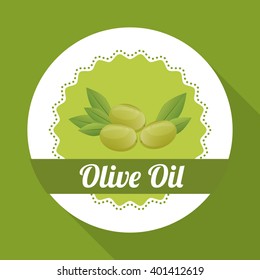 Olive oil design , vector illustration