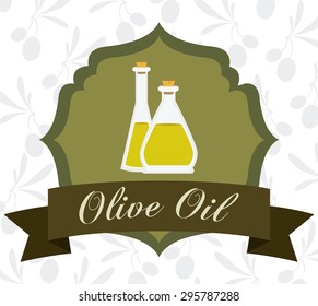 Olive Oil digital design, vector illustration eps 10