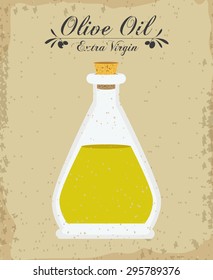 Olive Oil digital design, vector illustration eps 10