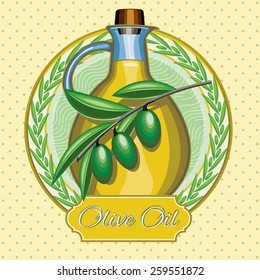 Olive oil emblem