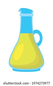 Olive oil glass jug design