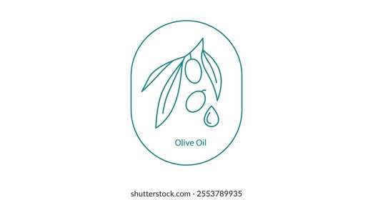 Olive Oil Gourmet Cooking Vector Icon