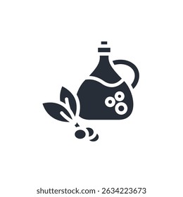 olive oil icon collection .design style with background