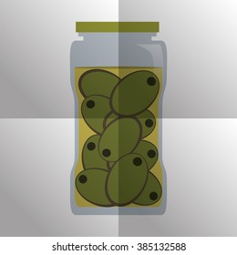 olive oil icon design 