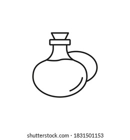 olive oil icon element of kitchen icon for mobile concept and web apps. Thin line olive oil icon can be used for web and mobile. Premium icon on white background