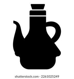 Olive oil icon. Extra virgin oil symbol vector illustration.
