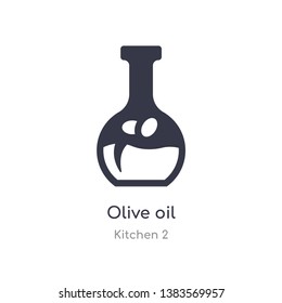 olive oil icon. isolated olive oil icon vector illustration from kitchen 2 collection. editable sing symbol can be use for web site and mobile app