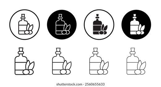 Olive oil icon Outline vector for web ui