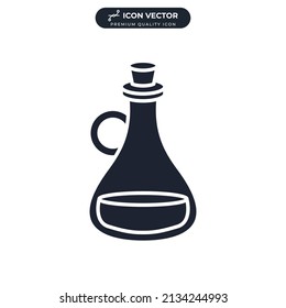 olive oil icon symbol template for graphic and web design collection logo vector illustration