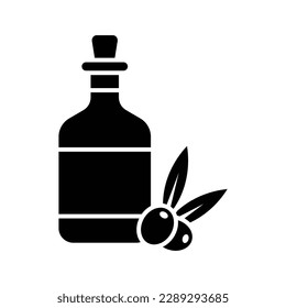 olive oil icon vector design template in white background