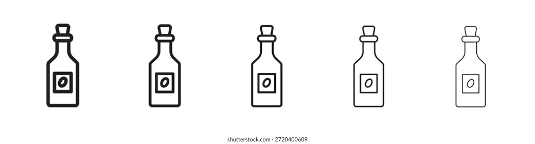 Icono de aceite de oliva elemento de diseño de Vector Vector eps 10