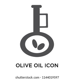 Olive oil icon vector isolated on white background for your web and mobile app design, Olive oil logo concept