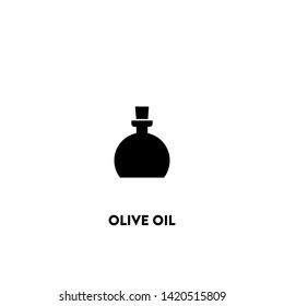 olive oil icon vector. olive oil sign on white background. olive oil icon for web and app