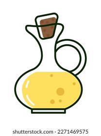 olive oil jar product icon