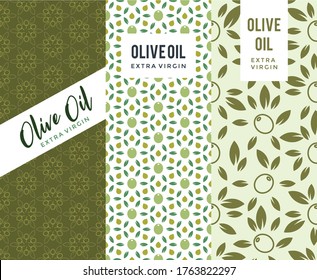 Olive Oil Label Logo Branding