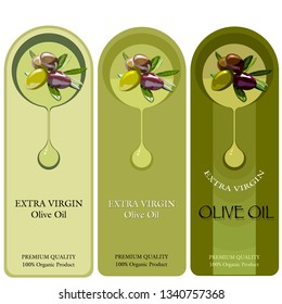 olive oil label logo design