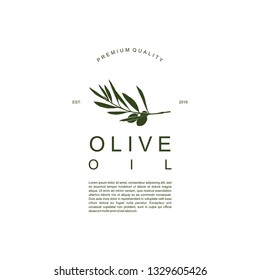 olive oil logo design