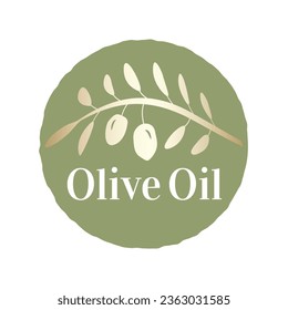 Olive Oil Logo Design Badge