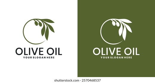 Olive oil logo design inspiration