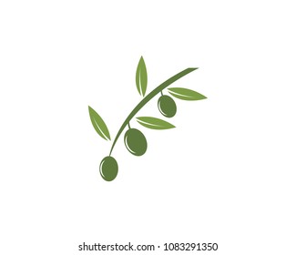 Olive oil logo design template